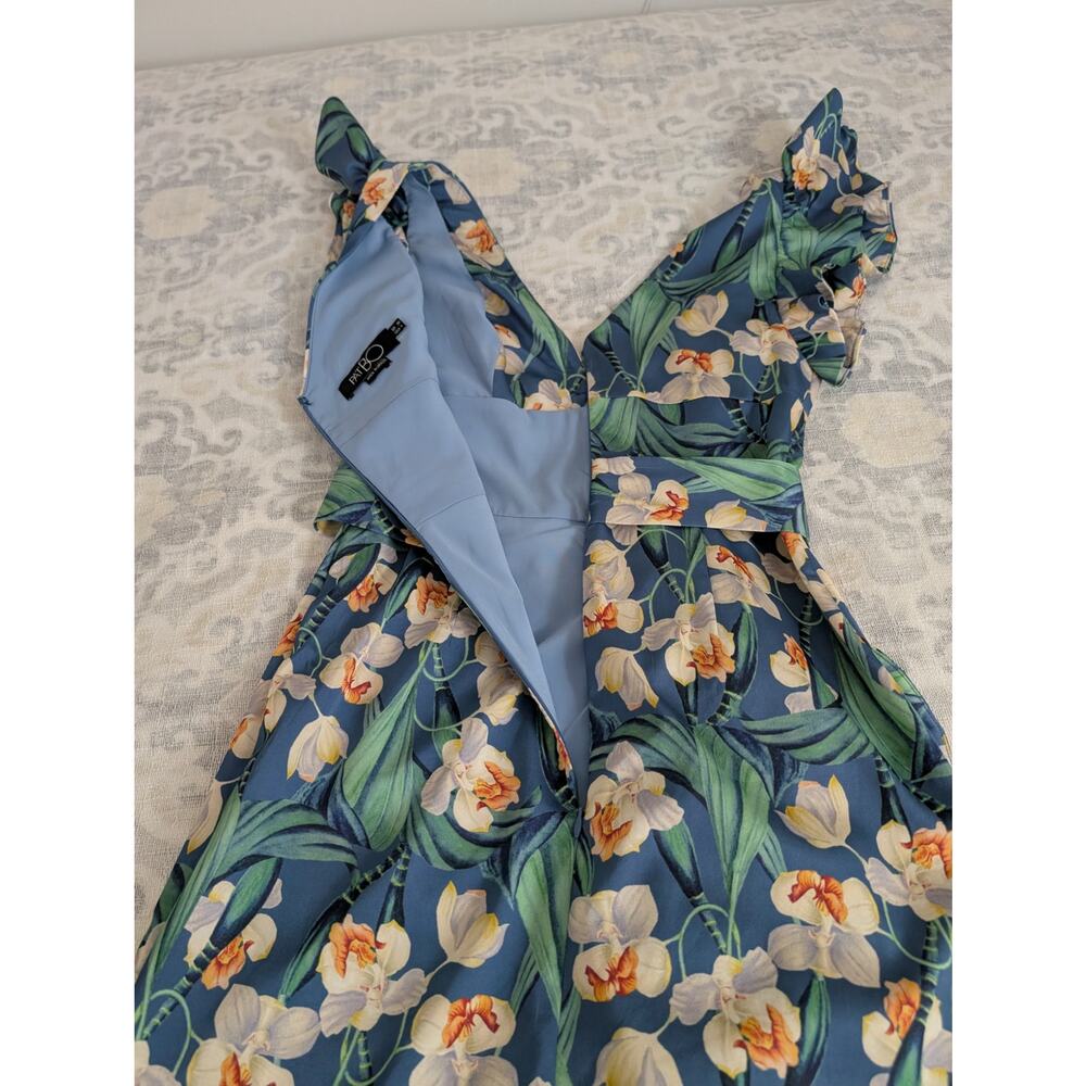 PatBO Floral Belted Midi Dress - Picture 10 of 16